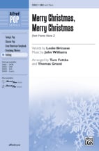 Merry Christmas, Merry Christmas SAB choral sheet music cover Thumbnail